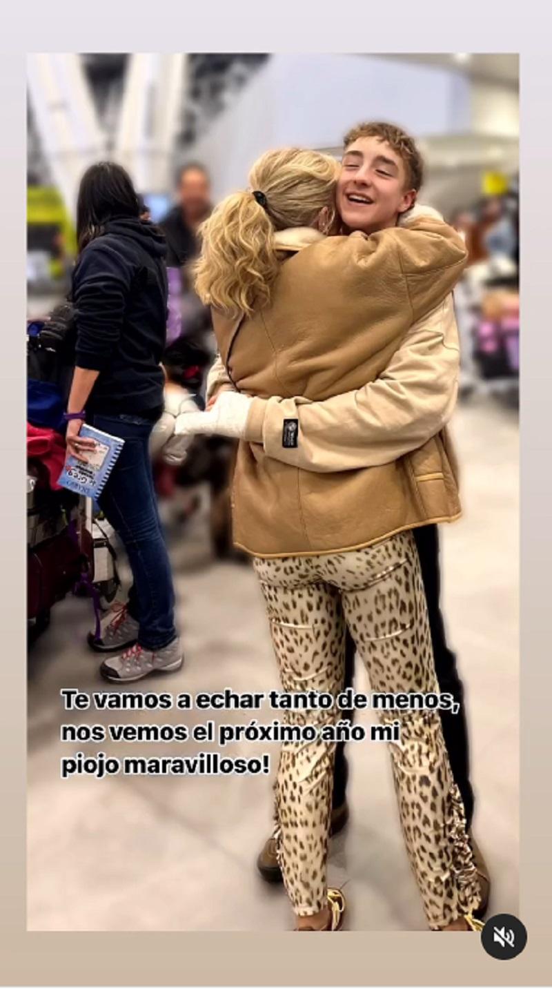 Instagram - Hijo de Jorge Zabaleta se va de Chile