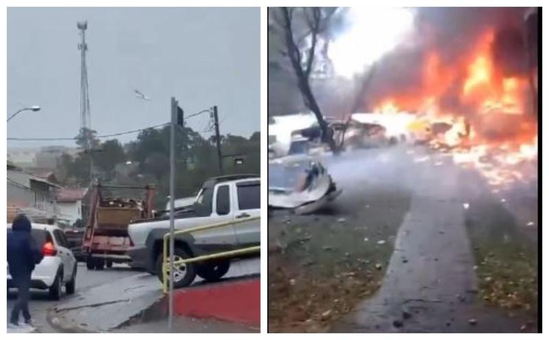 Redes sociales - fatal accidente en Brasil