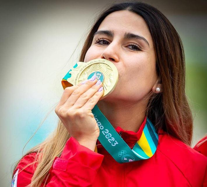 Instagram - Francisca Crovetto logró la medalla de oro en Santiago 2023
