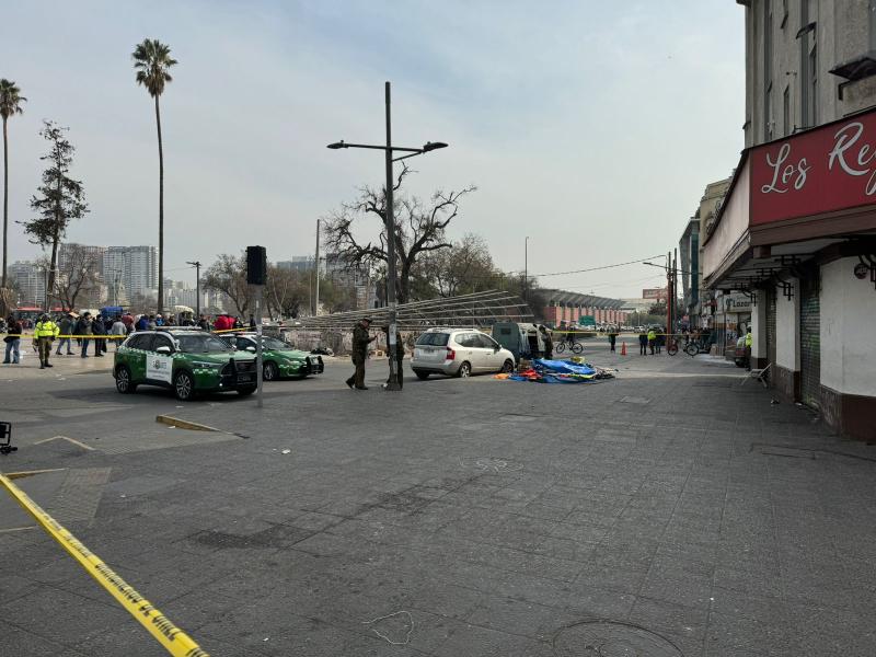 T13 - Recoleta: Asesinan a comerciante ambulante a plena luz del día