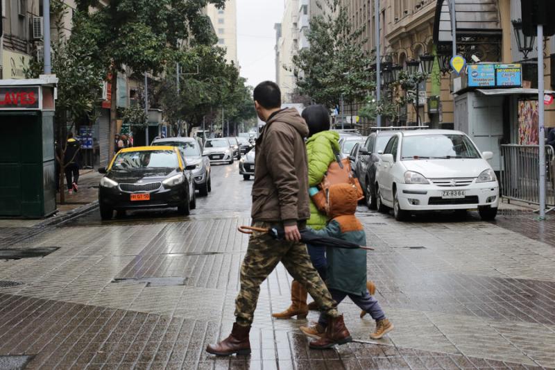 Agencia Uno - Lluvia en Santiago