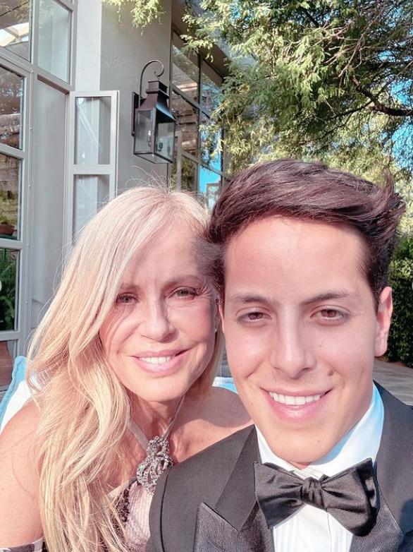 Máximo Menem y Cecilia Bolocco - Instagram