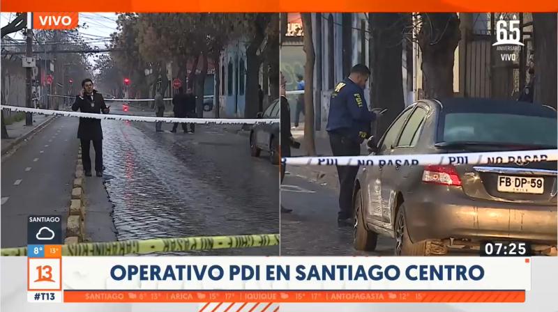T13 - Funcionario PDI frustró asalto en su contra