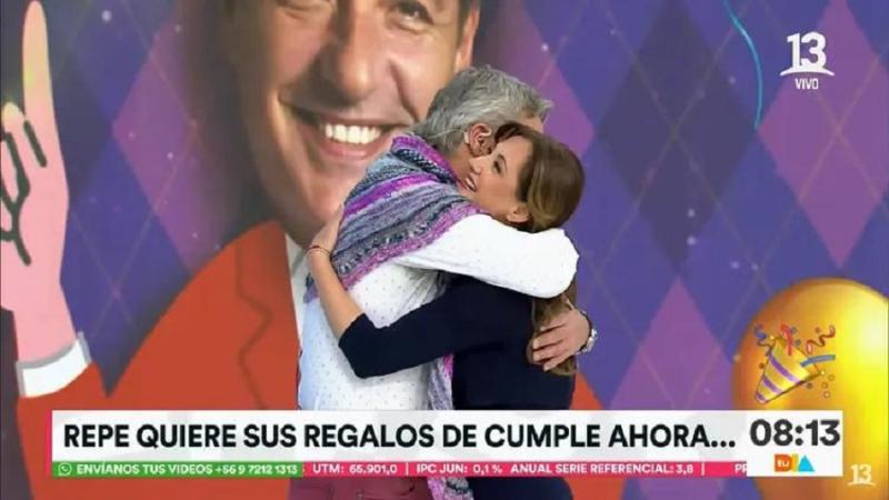 Canal 13 - José Luis Repenning y Priscilla Vargas