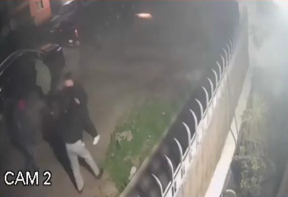 Quinta Normal: pareja fue víctima de violento portonazo