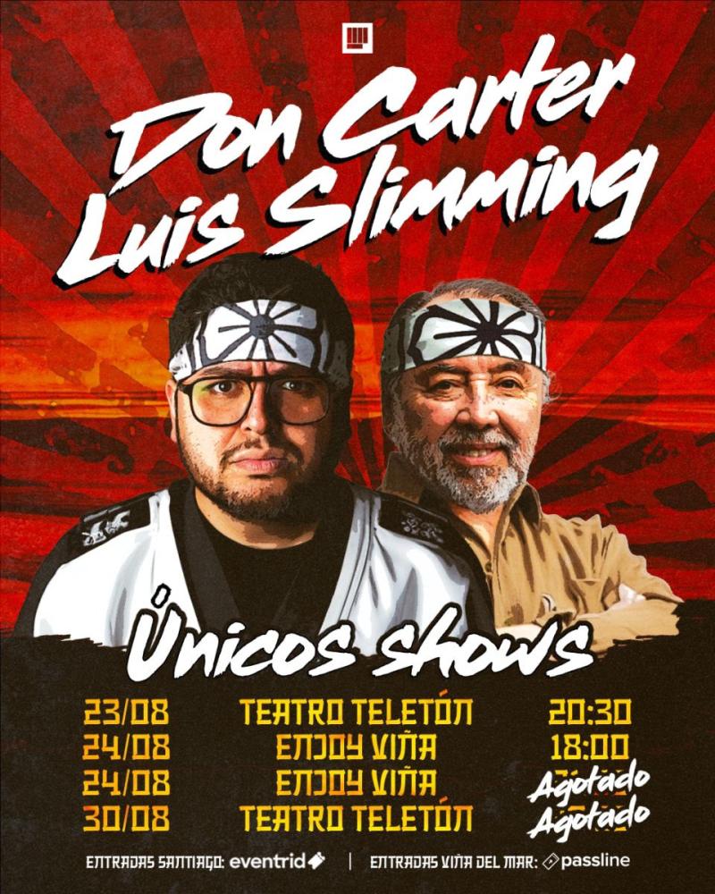 Luis Slimming y Don Carter