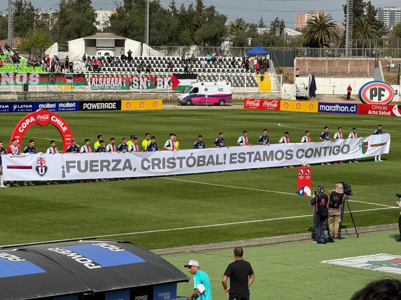 Todos con Cristóbal Campos. Crédito: Deportes 13.