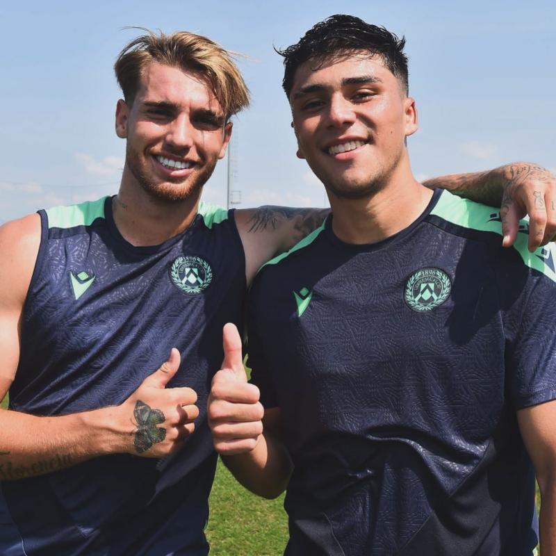 Damián Pizarro en Udinese. Crédito: Udinese.