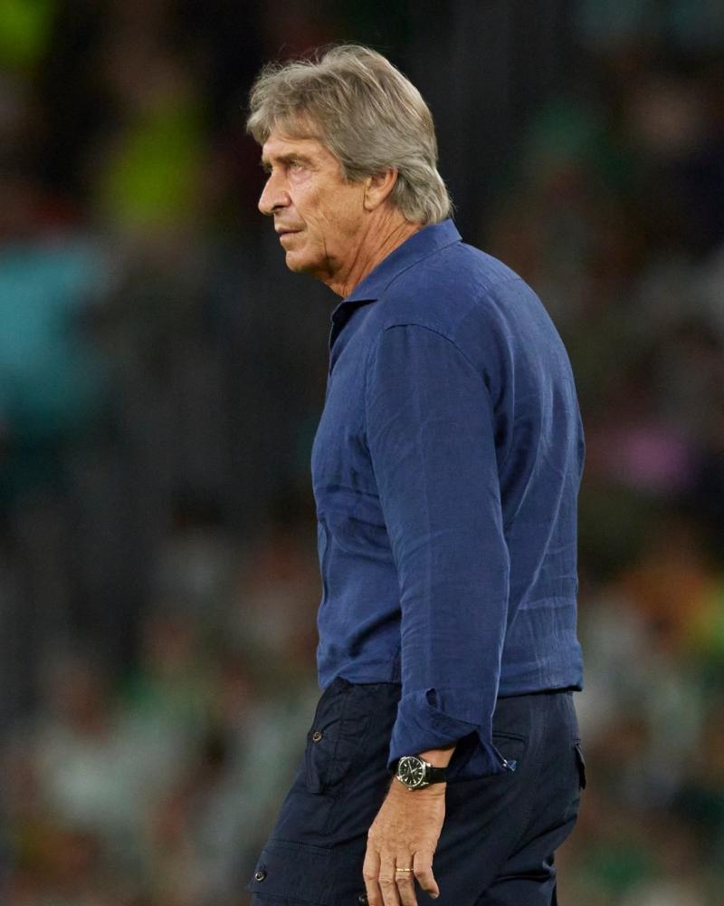Manuel Pellegrini en el Real Betis. Crédito: Real Betis.