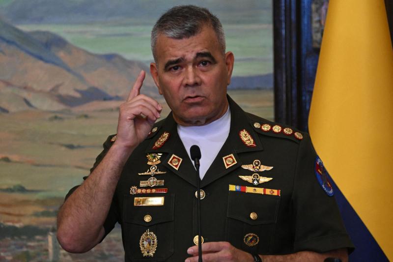 AFP - Vladimir Padrino López, Ministro de Defensa de Venezuela