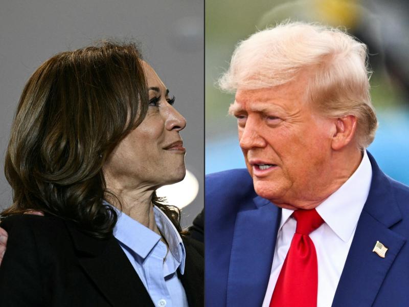 Debate Kamala Harris y Donald Trump - AFP
