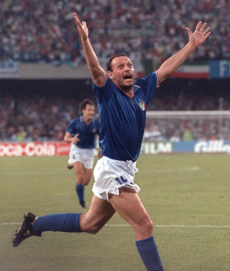 Falleció el histórico Salvatore Toto Schillaci - Créditos: AFP