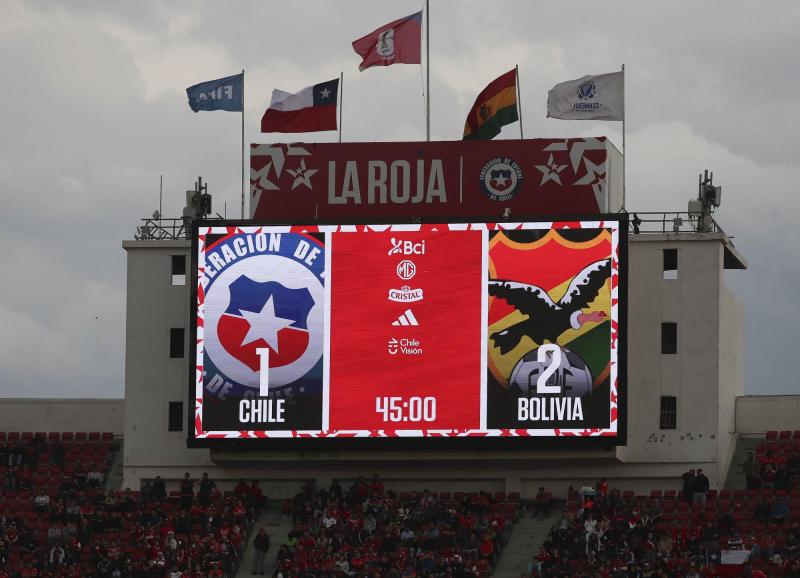 Agencia Uno - La Roja sufrió el martes una histórica derrota frente a Bolivia por Clasificatorias en el Estadio Nacional