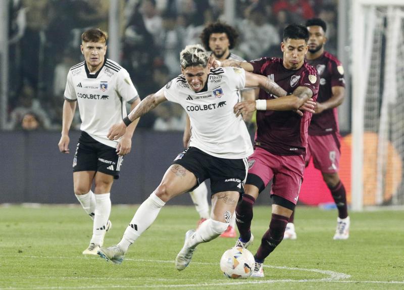 Agencia Uno - Carlos Palacios anotó en Colo Colo en la ida del partido