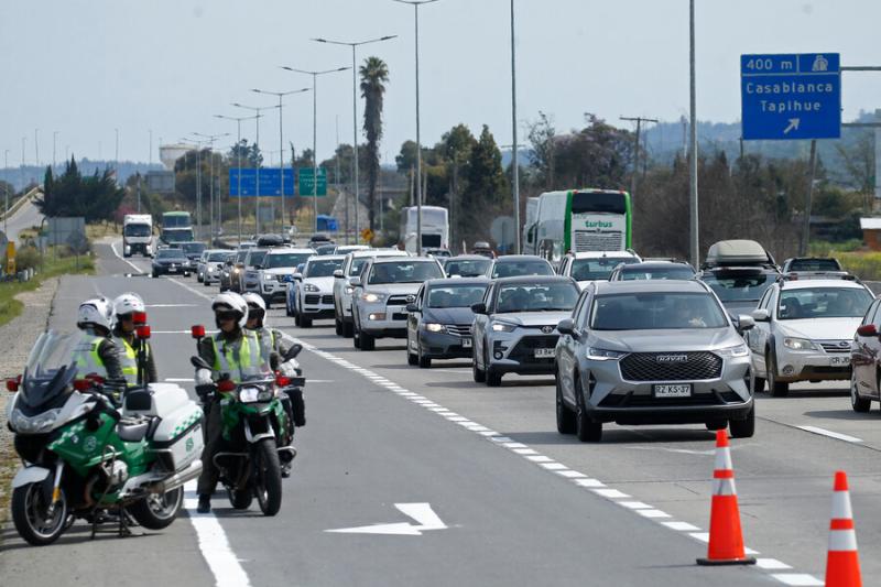 Retorno de vehículos a la capital tras Fiestas Patrias XXL