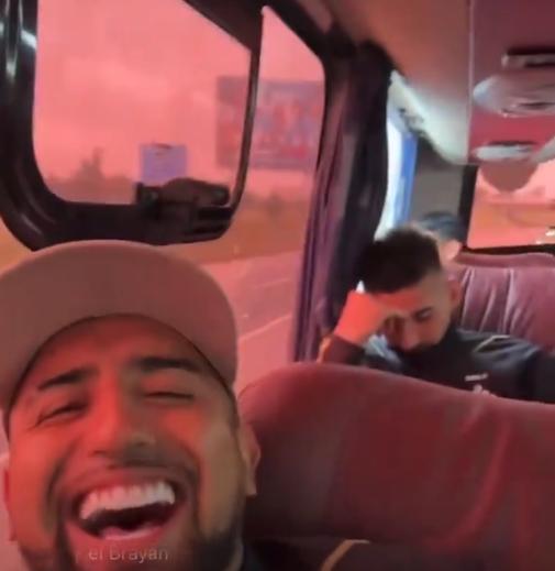 Arturo Vidal durante su live en Instagram - Créditos: Captura