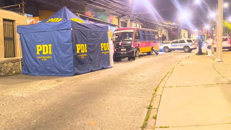 Choque deja a la luz homicidio en Playa Ancha