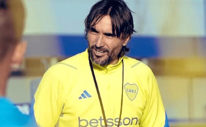 Diego Martínez, ex DT de Gary Medel. Crédito: Boca.