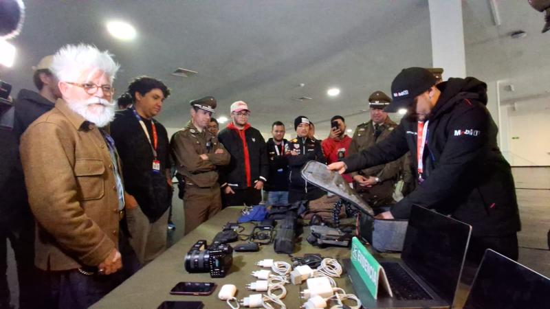 Federico Sánchez recupera equipos robados