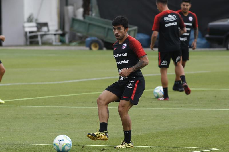 Edson Puch fue campeón de América con la Roja - Crédito: Photosport