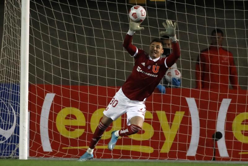Cristóbal Campos durante su estadía en Universidad de Chile - Créditos: Photosport