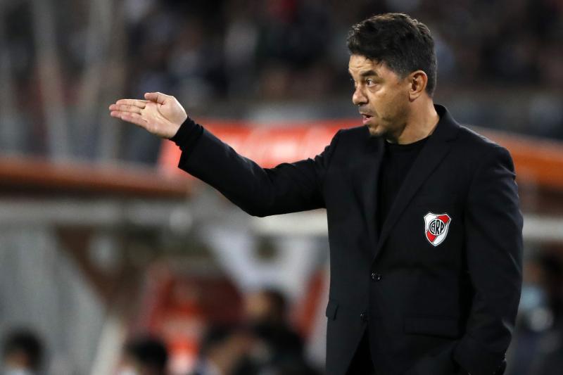Marcelo Gallardo en River Plate. Crédito: Photosport.