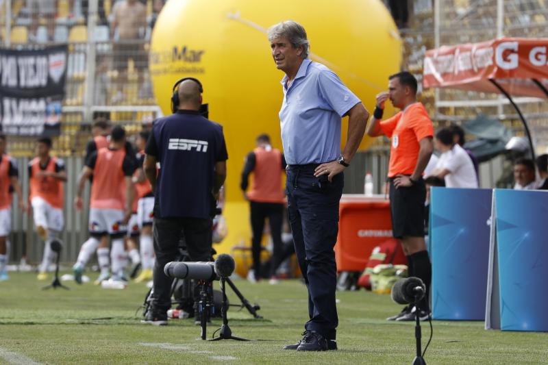 Manuel Pellegrini en el Real Betis. Crédito: Photosport.