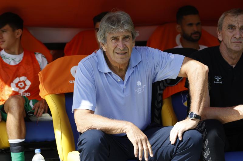 Manuel Pellegrini en el Real Betis. Crédito: Photosport.