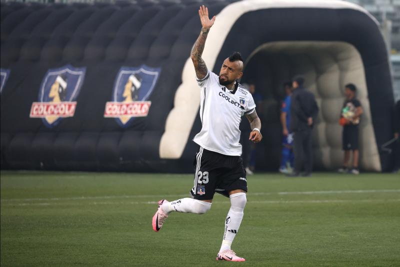 Arturo Vidal volvió a los entrenamientos en Colo Colo - Crédito: Photosport