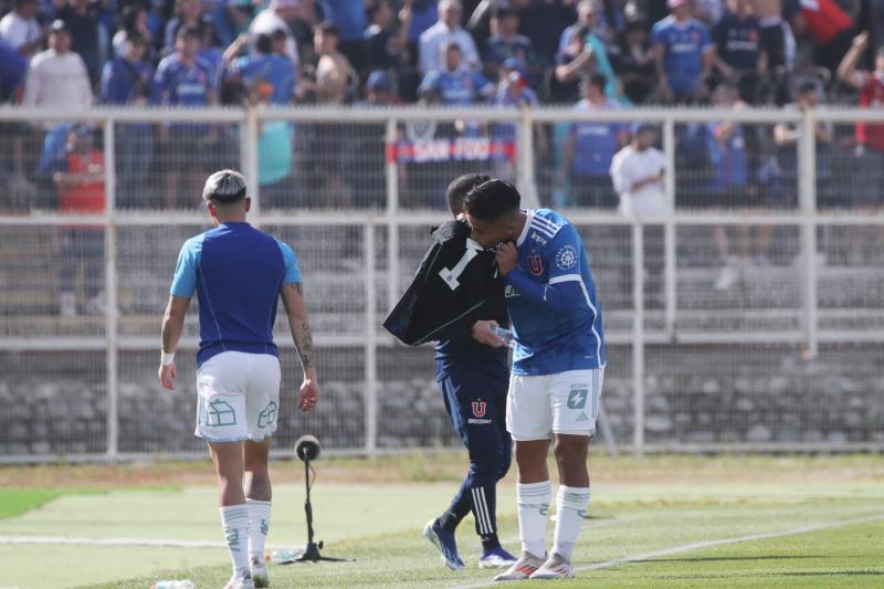 Nico Guerra besó la camiseta de Cristóbal Campos tras su gol - Créditos: Photosport