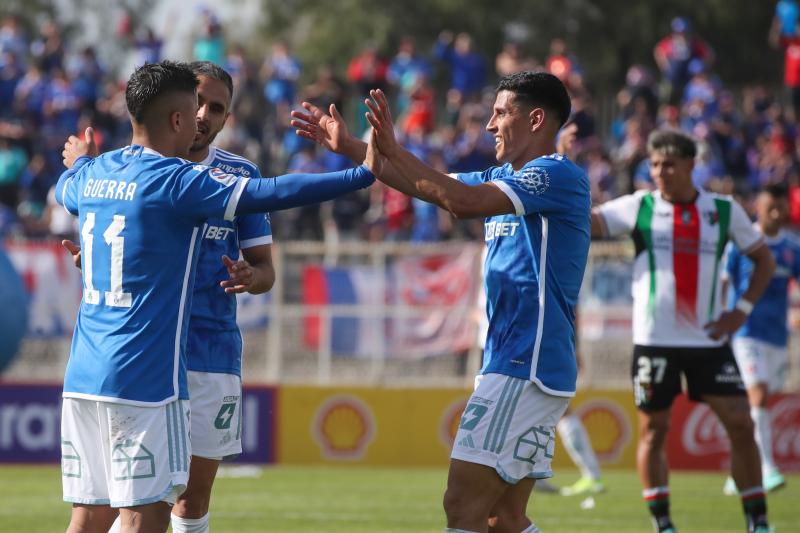 U de Chile dio el primer golpe ante Palestino por la Copa Chile 2024 - Crédito: Photosport