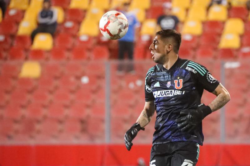 Gabriel Castellón en Universidad de Chile. Crédito: Photosport.