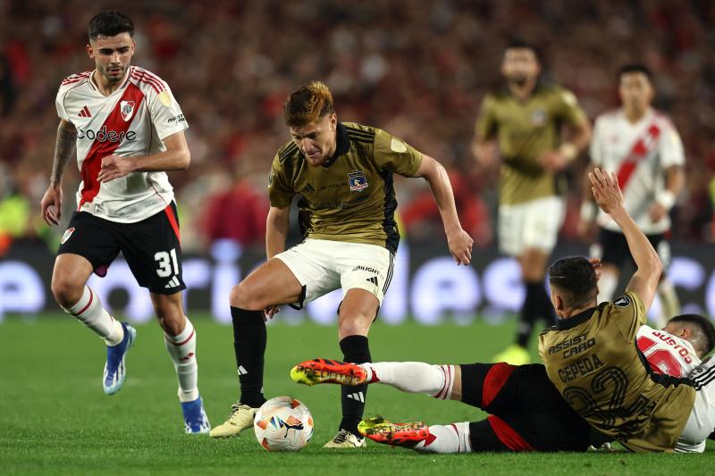 Colo Colo vs River Plate. Crédito: Photosport.