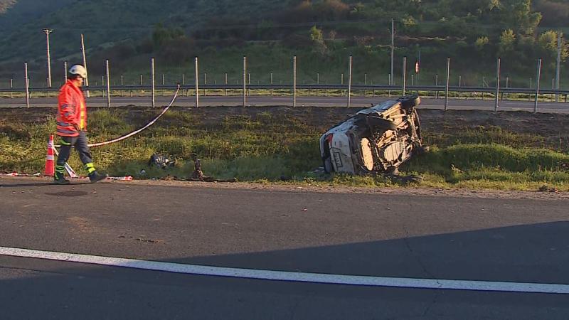 Accidente en Ruta 68 deja un muerto: Investigación genera taco en la zona