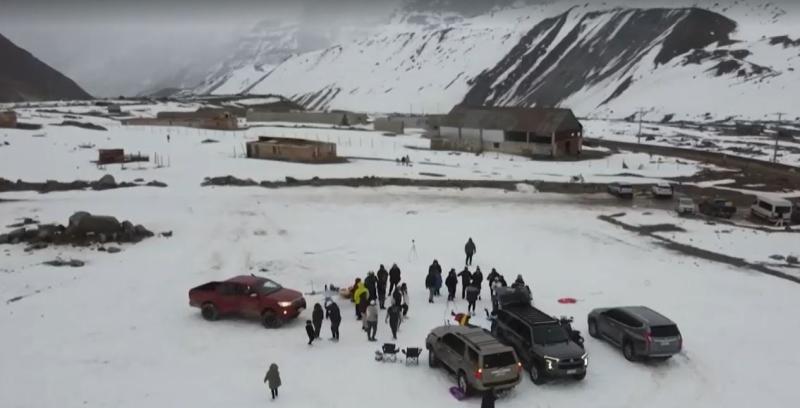 Grabación sin permiso de video en el Cajón del Maipo
