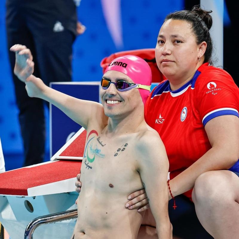 Alberto Abarza cerró su participación en París 2024 - Crédito: Instagram @Teamparachile
