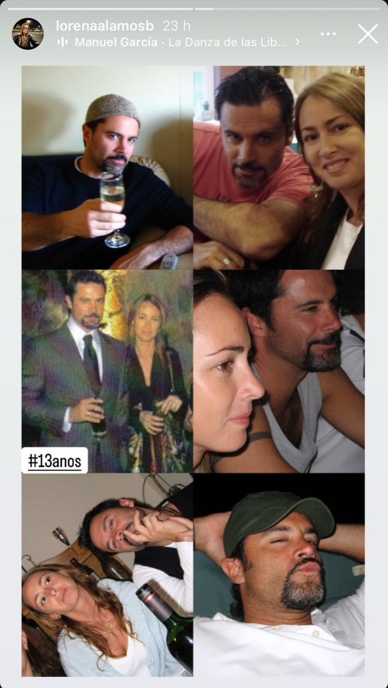 Instagram - Lorena Álamos y Felipe Camiroaga