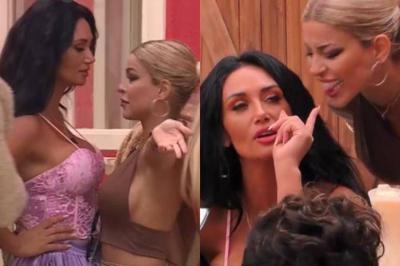 Canal 13 - Pelea entre Pamela Díaz y Oriana Marzoli