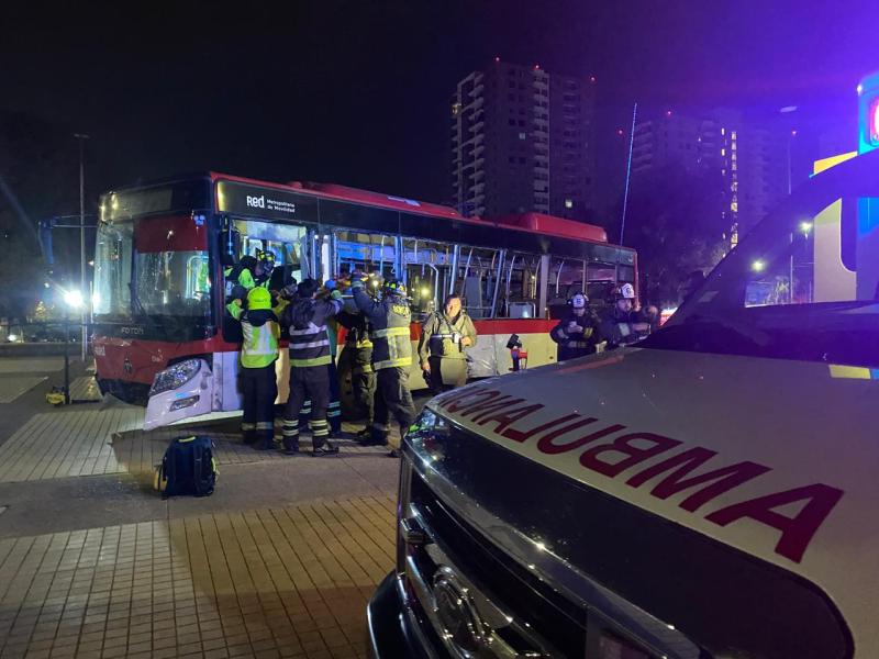 El VIDEO del violento choque entre auto y bus en San Miguel