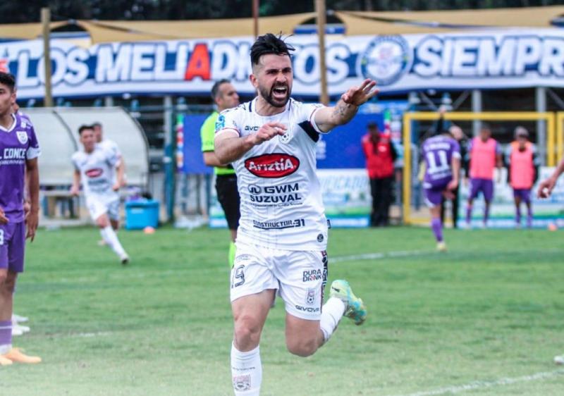 Deportes Melipilla reaccionó a tiempo ante Deportes Concepción - Crédito: X @cdmelipilla