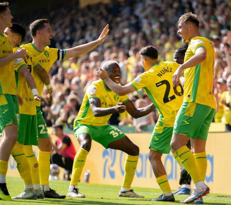 Marcelino Núñez anotó un golazo en la Championship - Crédito: X @NorwichCityFC