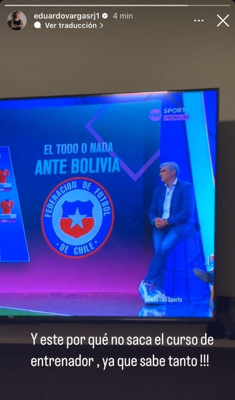 Instagram - Eduardo Vargas