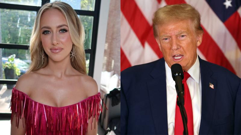 Brittany Mahomes apoyaría a Donald Trump - AFP