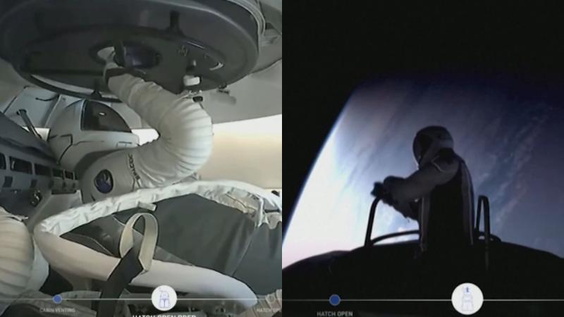 Primera caminata espacial SpaceX-Polaris - Reuters