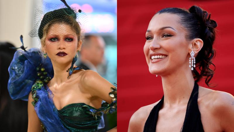 Zendaya y Bella Hadid - AFP