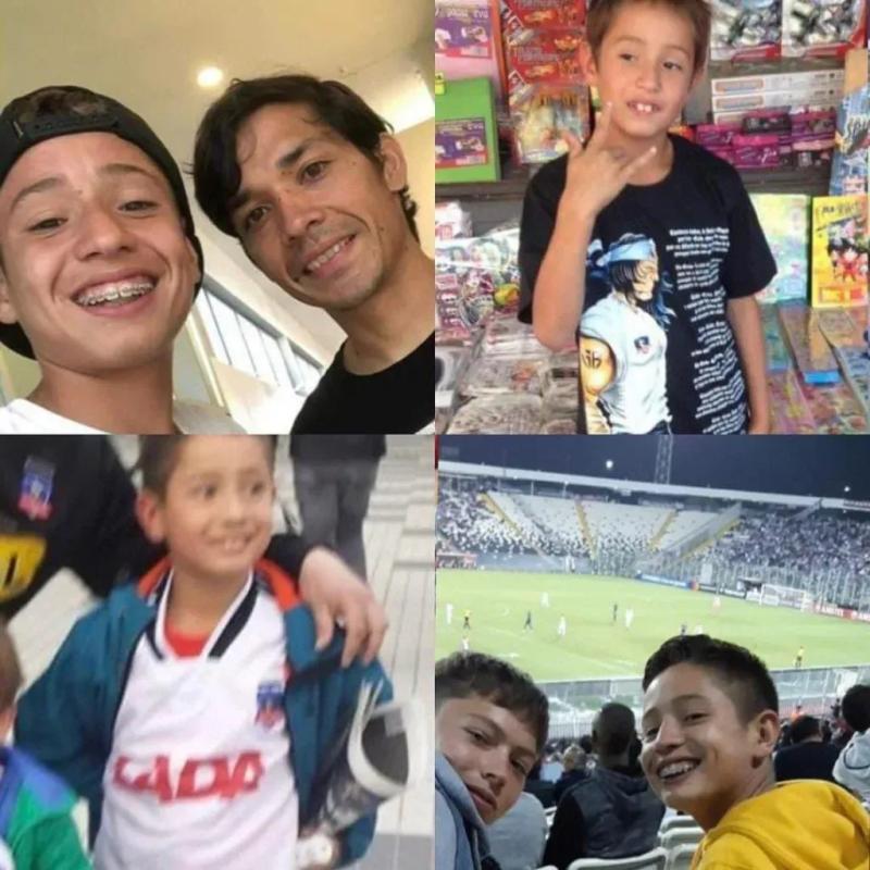 Iván Román hincha de Colo Colo. Crédito: Archivo.