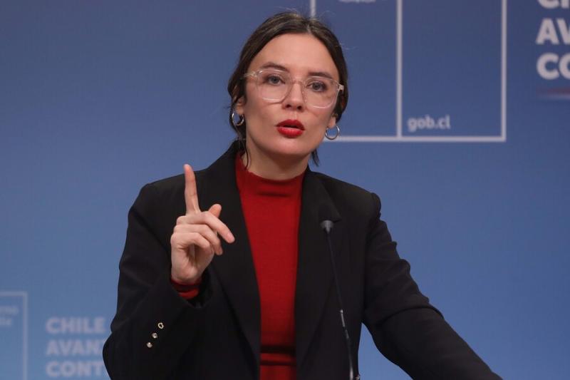 Agencia Uno - Ministra vocera de Gobierno, Camila Vallejo