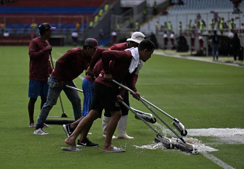 Scaloni reclamó por la realización del partido entre Venezuela y Argentina - Crédito: AFP