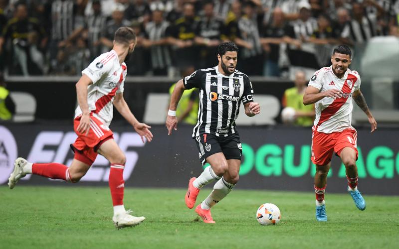 River Plate disputará esta noche la revancha con Atlético Mineiro - Créditos: AFP