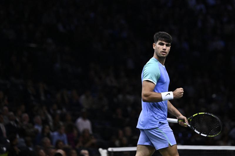Nicolás Jarry quedó eliminado frente a Carlos Alcaraz - Crédito: AFP